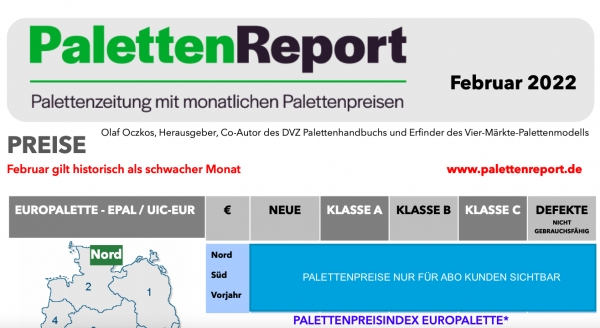 PalettenReport Palettenrechnung